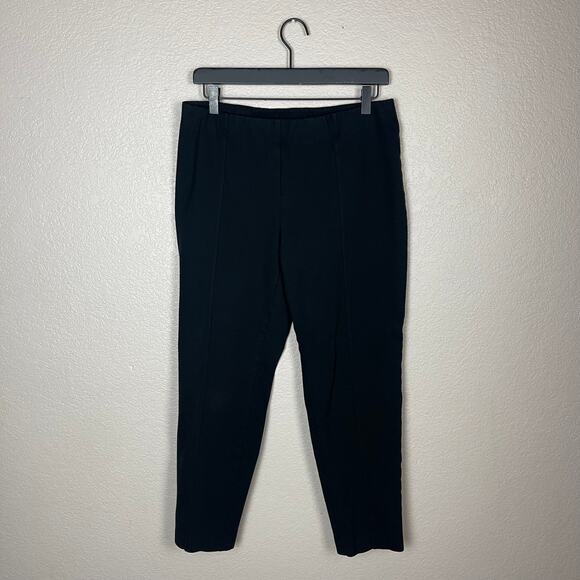 J. Jill Black Stretch Black Pant Size Petite Medium - Picture 7 of 7
